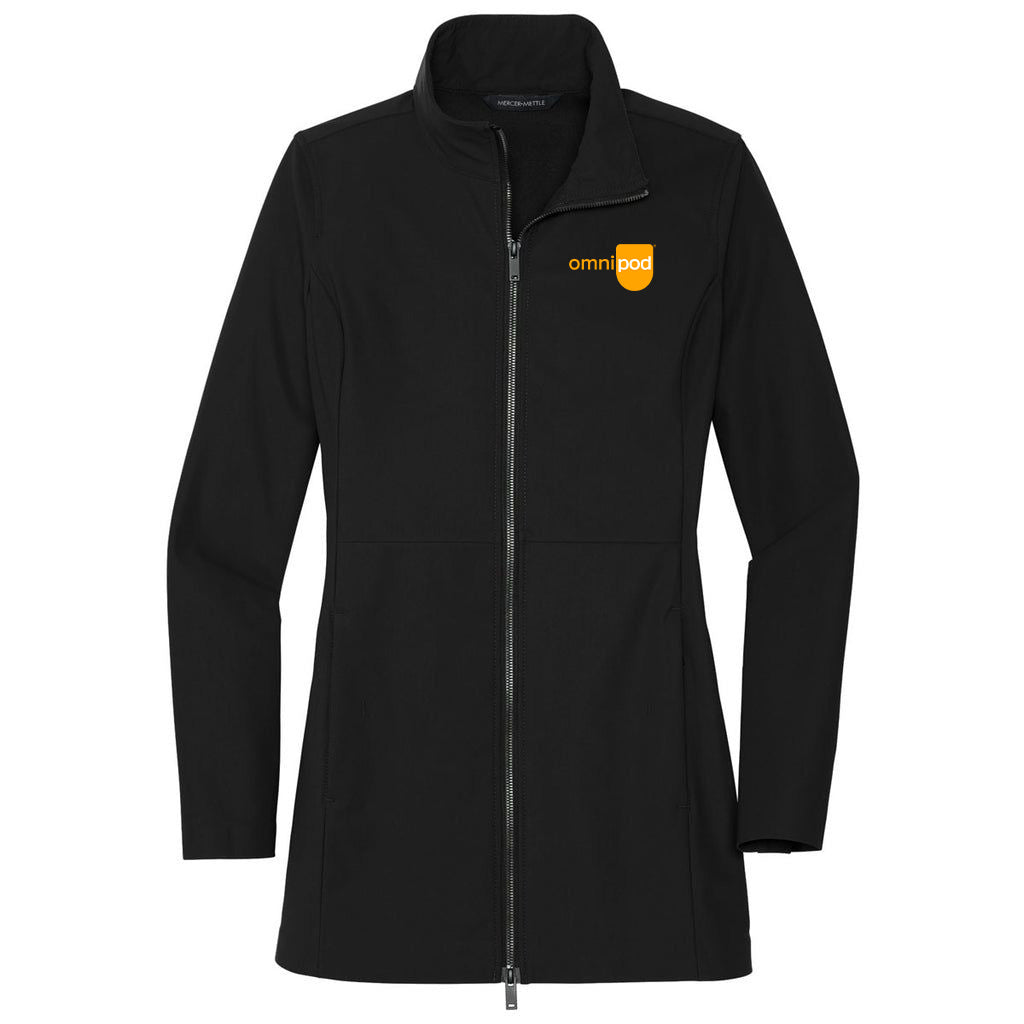 Omnipod Mercer+Mettle Women's Deep Black Faille Soft Shell