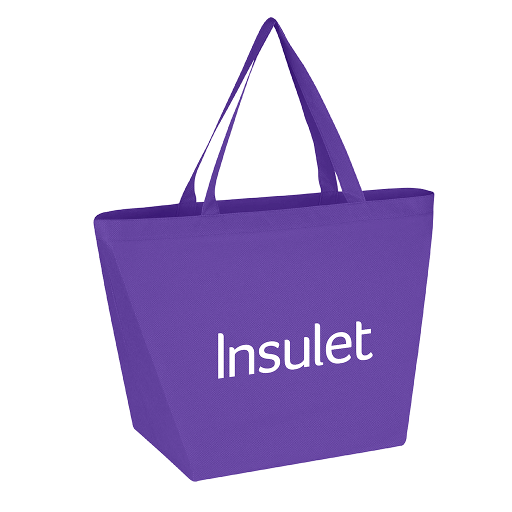 Insulet Hit Non-Woven Budget Shopper Tote Bag