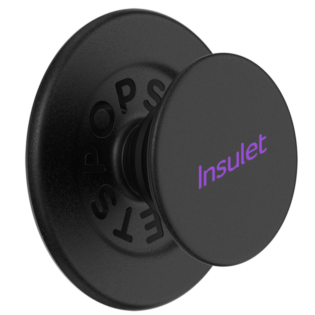 Insulet PopSockets Black Phone Holder