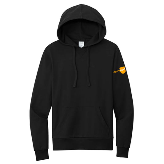 Omnipod Allmade Unisex Deep Black Organic French Terry Pullover Hoodie