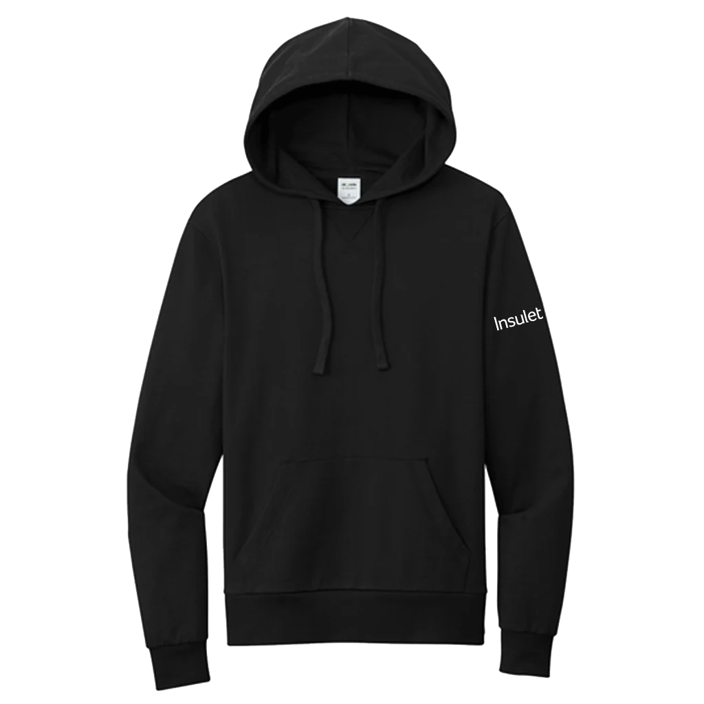 Allmade Unisex Deep Black Organic French Terry Pullover Hoodie