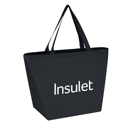 Insulet Hit Non-Woven Budget Shopper Tote Bag