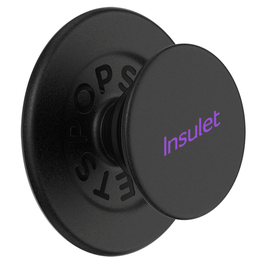 Insulet PopSockets Black Phone Holder