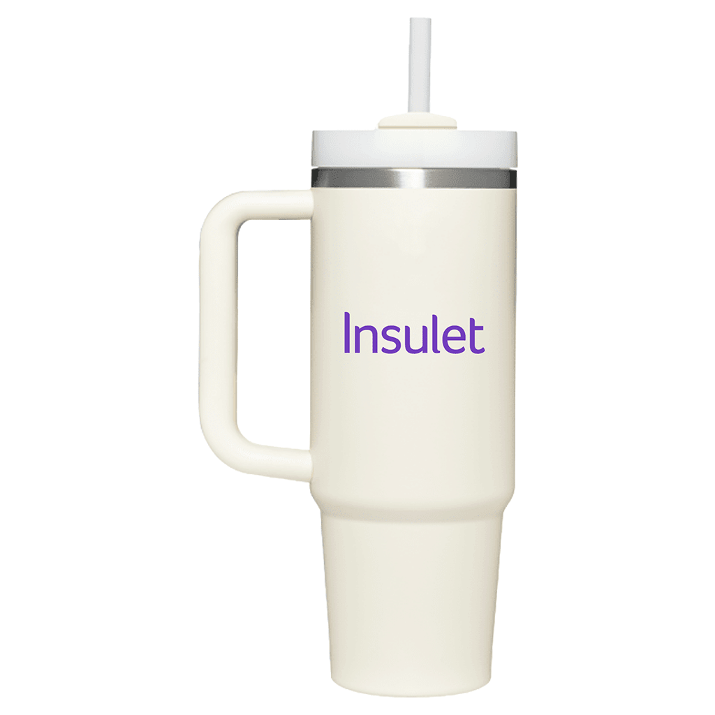Insulet Stanley Cream Quencher H2.O FlowState Tumbler - 30 oz