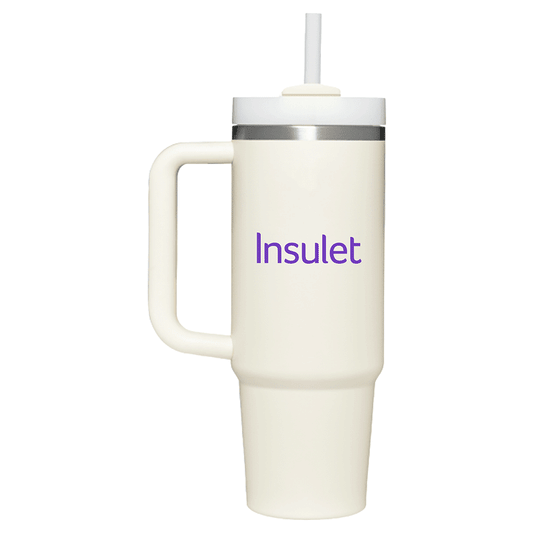 Insulet Stanley Cream Quencher H2.O FlowState Tumbler - 30 oz