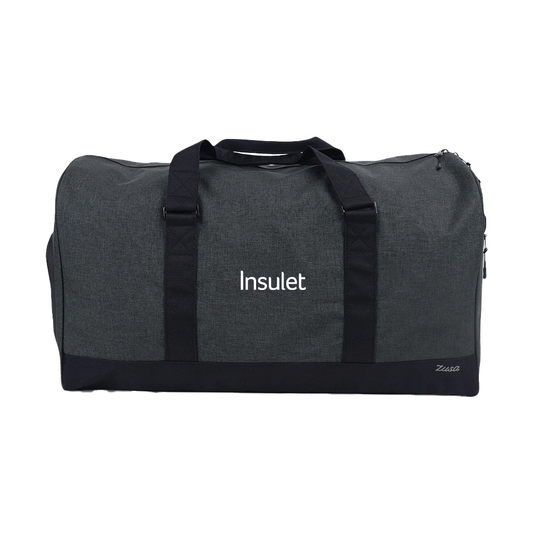 Zusa Black Heather Weekender Duffel